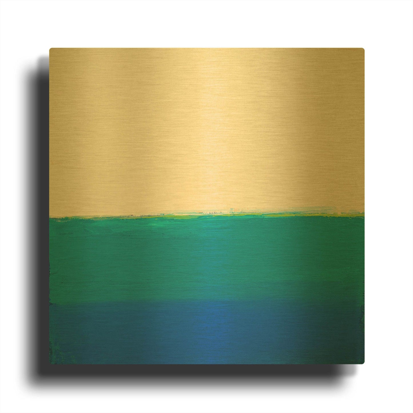 'Above and Below' By Don Bishop Gold Metal Wall Art