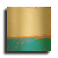 'Calm Seas' By Don Bishop Gold Metal Wall Art