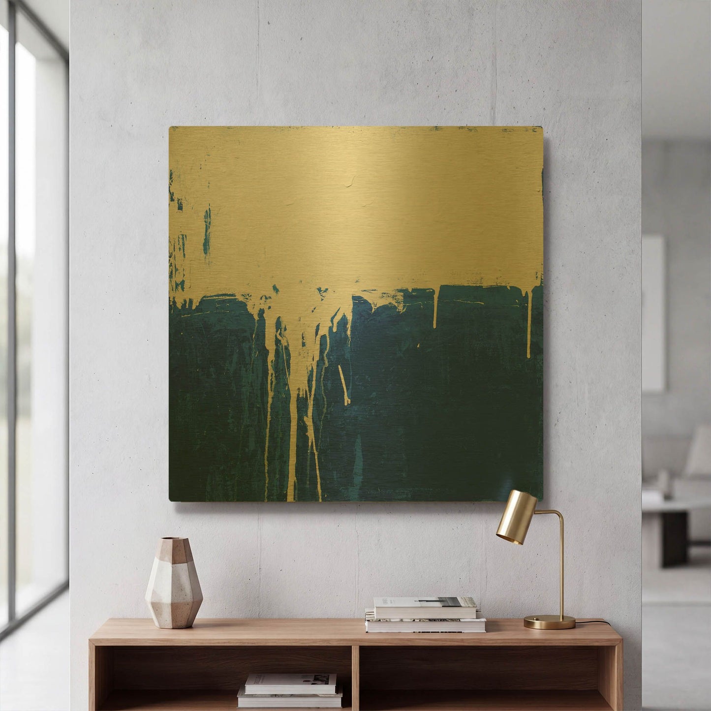 'Escape' By Don Bishop Gold Metal Wall Art
