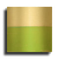 'Fresh Green' By Don Bishop Gold Metal Wall Art
