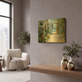 'Hotel California' By Howard Behrens Gold Metal Wall Art