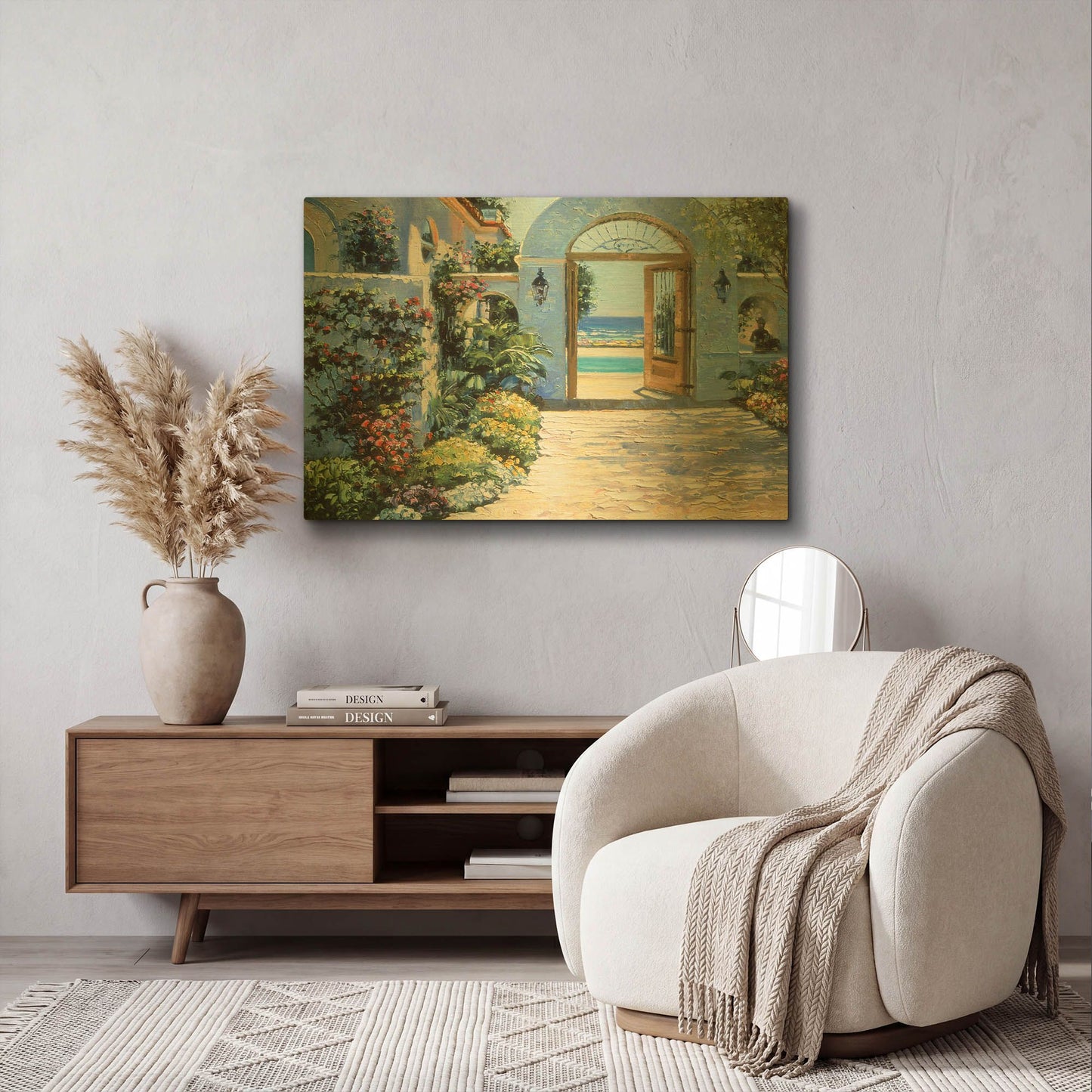 'Hotel California' By Howard Behrens Gold Metal Wall Art