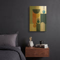 'Centurian' By Ishita Banerjee Gold Metal Wall Art