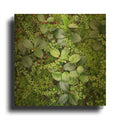 'Forest Floor Detail' By Jan Bell Gold Metal Wall Art