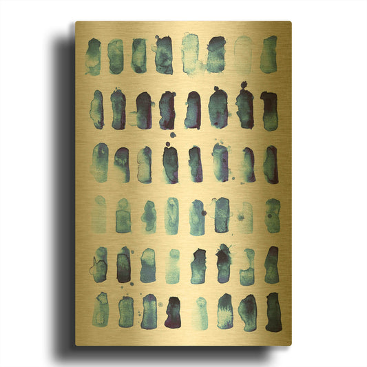 'Summer Sky' By Lesia Binkin Gold Metal Wall Art