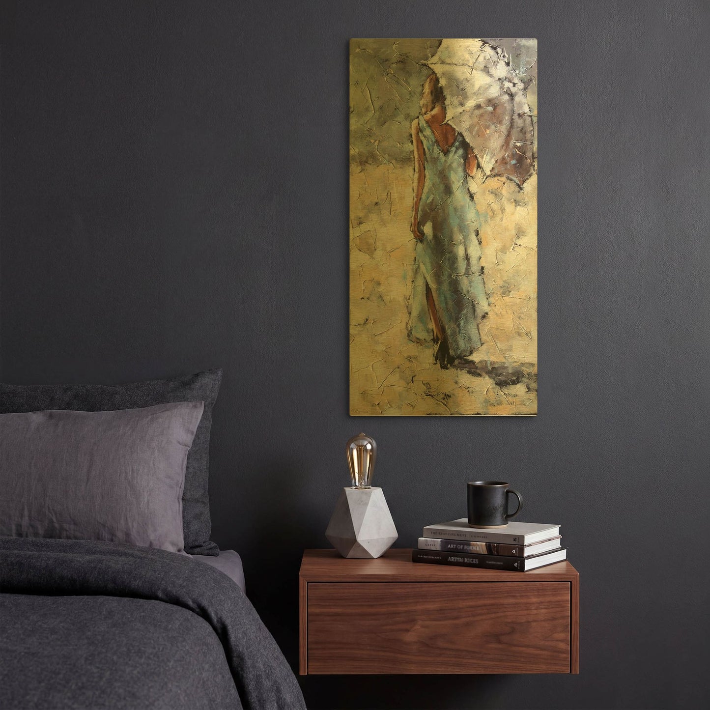 'Daylight' By Alexander Gunin Gold Metal Wall Art