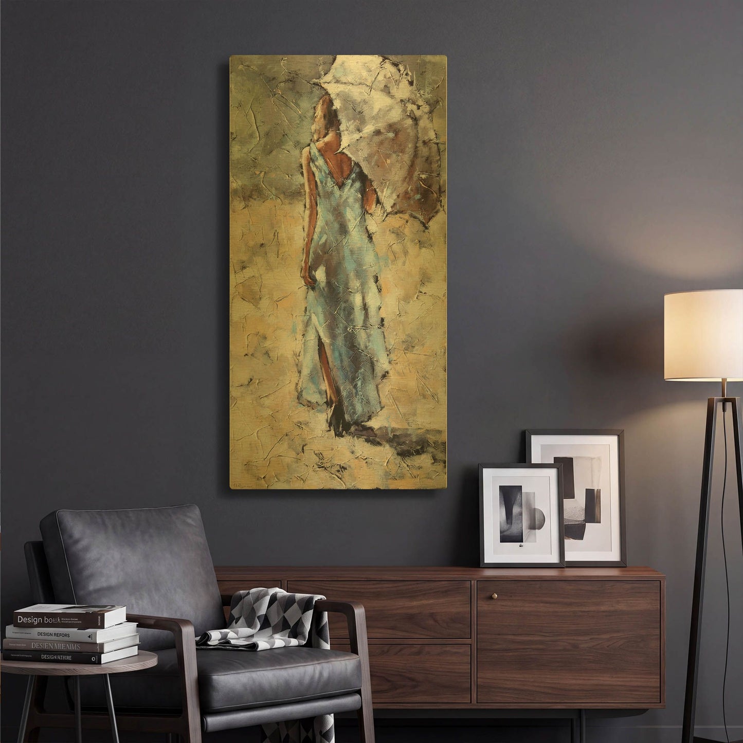 'Daylight' By Alexander Gunin Gold Metal Wall Art