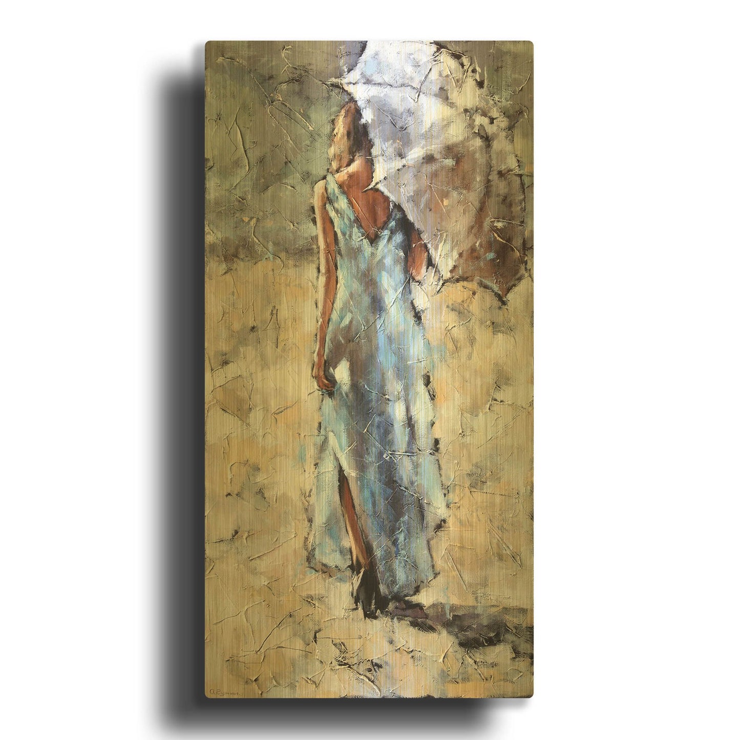 'Daylight' By Alexander Gunin Gold Metal Wall Art
