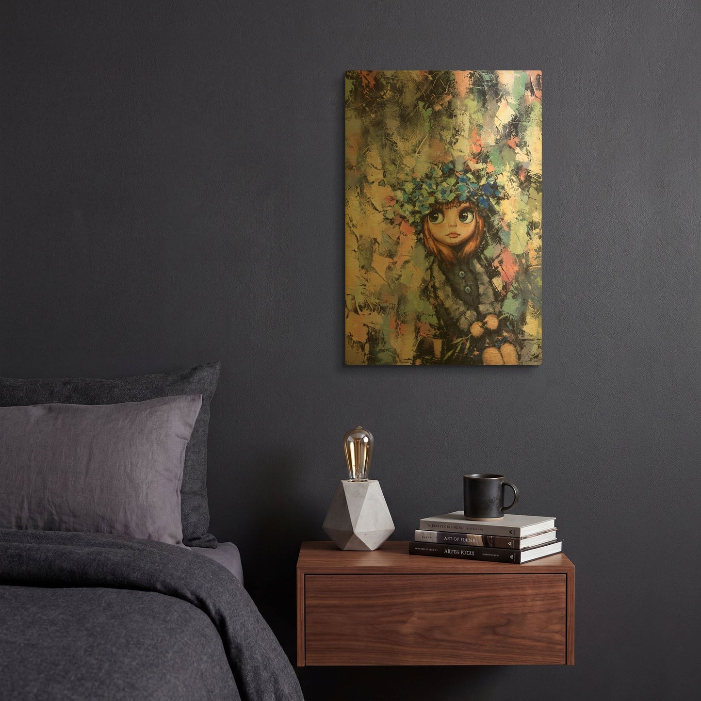 'Fairytale Forest' By Alexander Gunin Gold Metal Wall Art