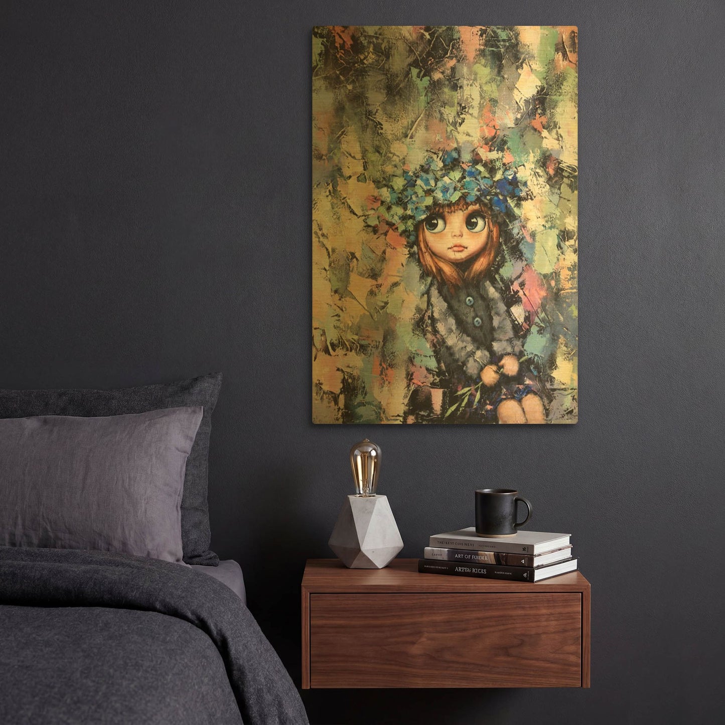 'Fairytale Forest' By Alexander Gunin Gold Metal Wall Art