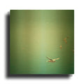 'Soul Birds' By Keri Bevan Gold Metal Wall Art