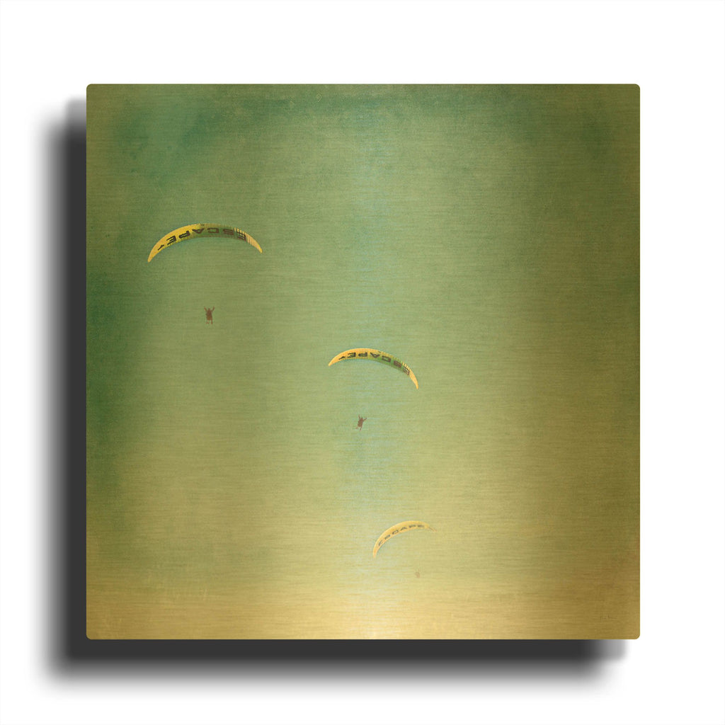 'The Escape' By Keri Bevan Gold Metal Wall Art