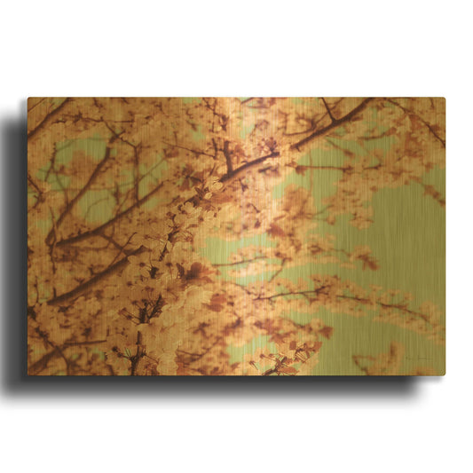 'Kyoto' By Keri Bevan Gold Metal Wall Art
