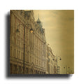 'The Strand Lights' By Keri Bevan Gold Metal Wall Art