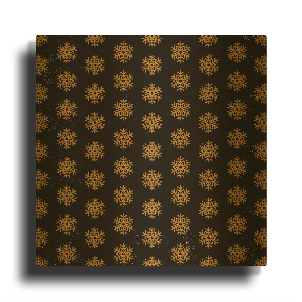 'Nutcracker Pattern Bright II' By Ryan Fowler Gold Metal Wall Art