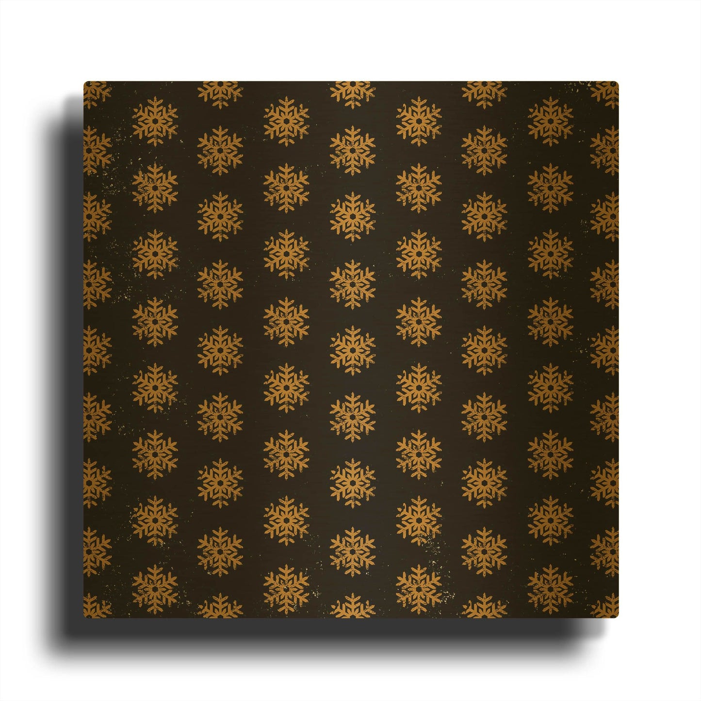 'Nutcracker Pattern Bright II' By Ryan Fowler Gold Metal Wall Art