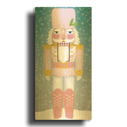 'Nutcracker I Blush' By Ryan Fowler Gold Metal Wall Art