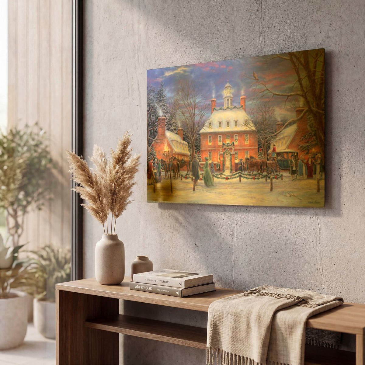 'The Governor' By Chuck Pinson Gold Metal Wall Art