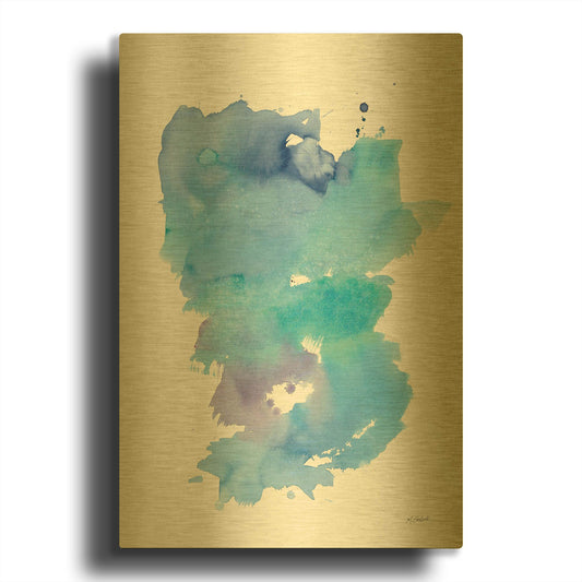 'Dreamland' By Mike Schick Gold Metal Wall Art
