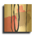 'Somersault I' By Mike Schick Gold Metal Wall Art