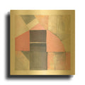 'Blushing Bride' By Mike Schick Gold Metal Wall Art
