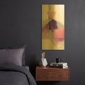 'Bypass II' By Mike Schick Gold Metal Wall Art