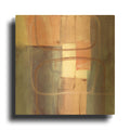 'Passage II Blush Purple' By Mike Schick Gold Metal Wall Art
