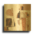 'Down To The Street Warm' By Mike Schick Gold Metal Wall Art