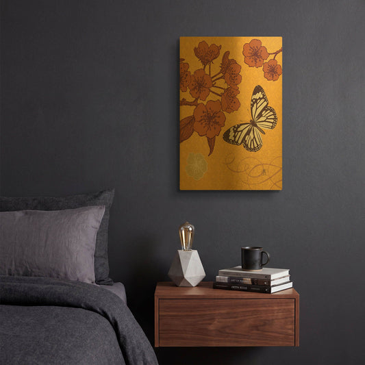 'Orchard Bloom' By Studio Mousseau Gold Metal Wall Art