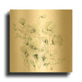 'Secret Garden Bouquet II' By Katrina Pete Gold Metal Wall Art