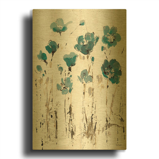 'Abstract Balance VI' By Lisa Audit Gold Metal Wall Art