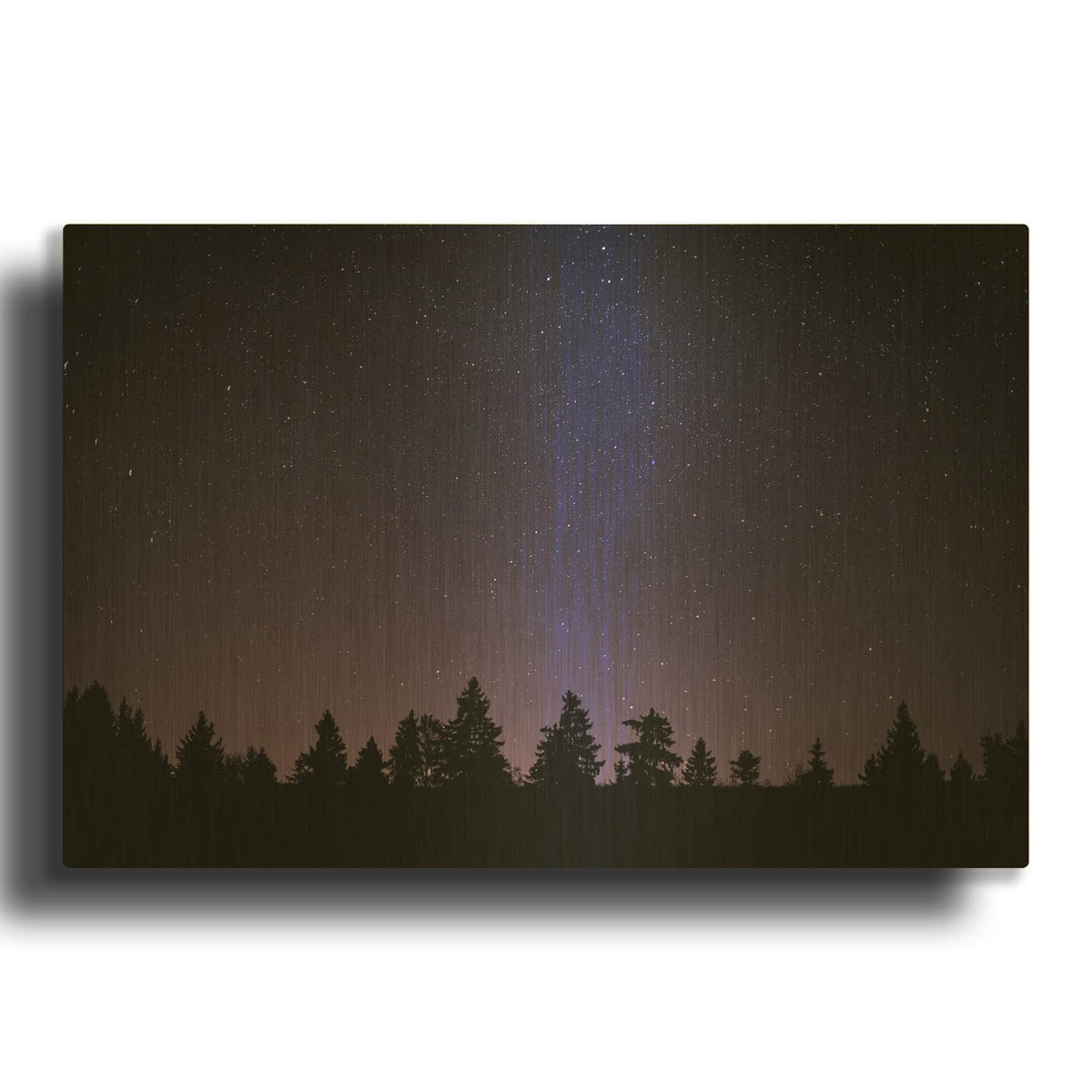 'Twilight Stars' By NASA Space Photos Gold Metal Wall Art