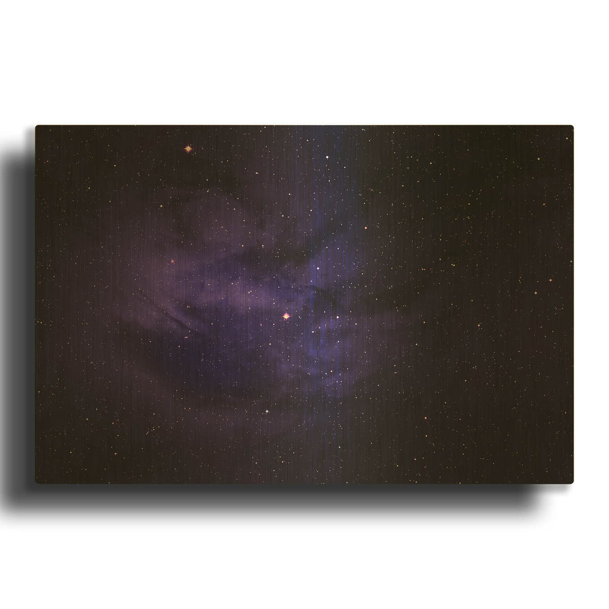 'Persian Indigo Night' By NASA Space Photos Gold Metal Wall Art
