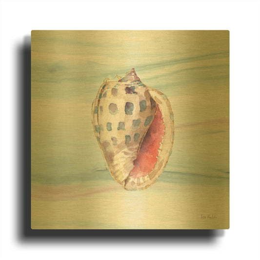 'Ocean Dream VII' By Lisa Audit Gold Metal Wall Art