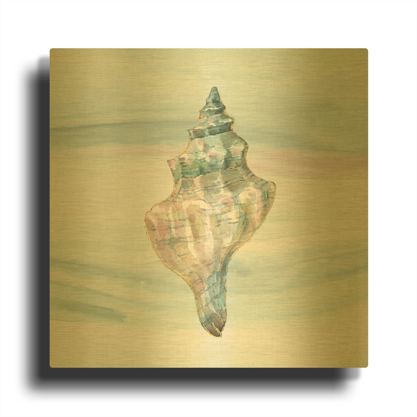 'Ocean Dream VIII' By Lisa Audit Gold Metal Wall Art