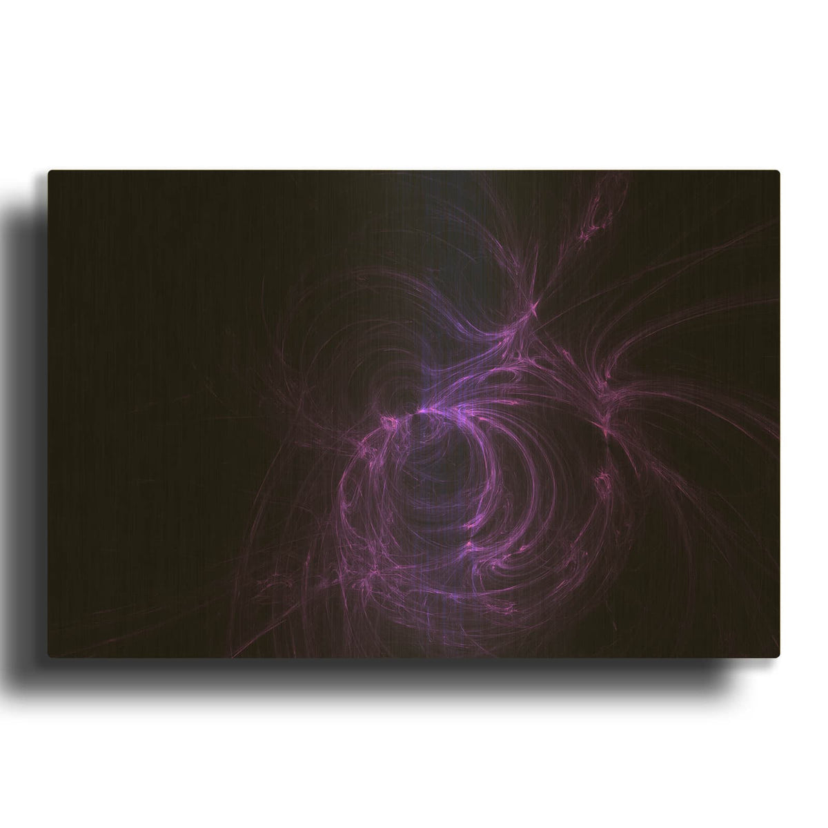 'Deep Fractals' By NASA Space Photos Gold Metal Wall Art