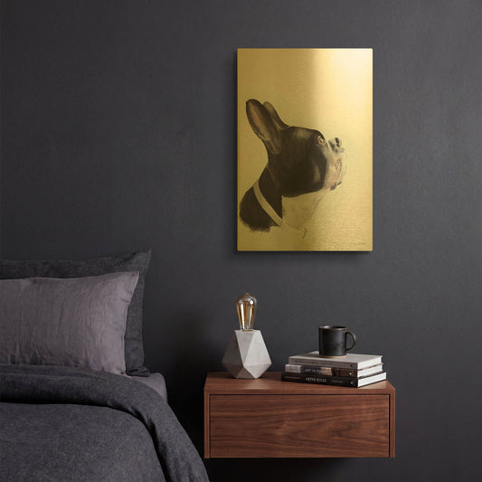 'Breakfast Time' By Aimee Del Valle Gold Metal Wall Art