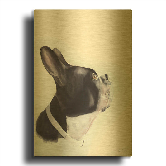 'Breakfast Time' By Aimee Del Valle Gold Metal Wall Art