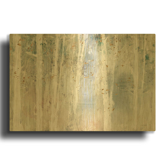 'Wood Land Walk I' By Lisa Audit Gold Metal Wall Art