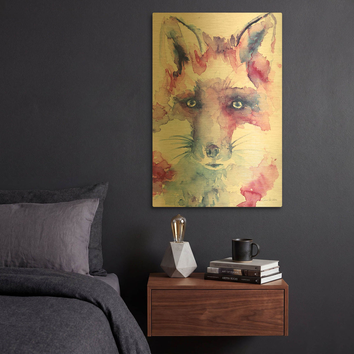 'Sweet And Sour' By Alan Majchrowicz Gold Metal Wall Art
