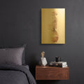 'Solace II' By Alan Majchrowicz Gold Metal Wall Art