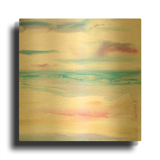 'Pastel Morning' By Alan Majchrowicz Gold Metal Wall Art