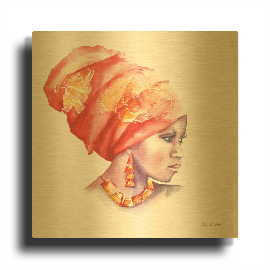 'Glow' By Alan Majchrowicz Gold Metal Wall Art