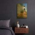 'Big Sable Point Lighthouse II' By Alan Majchrowicz Gold Metal Wall Art