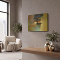 'In This House Of Stairs And Dreams' By Eelco Maan Gold Metal Wall Art