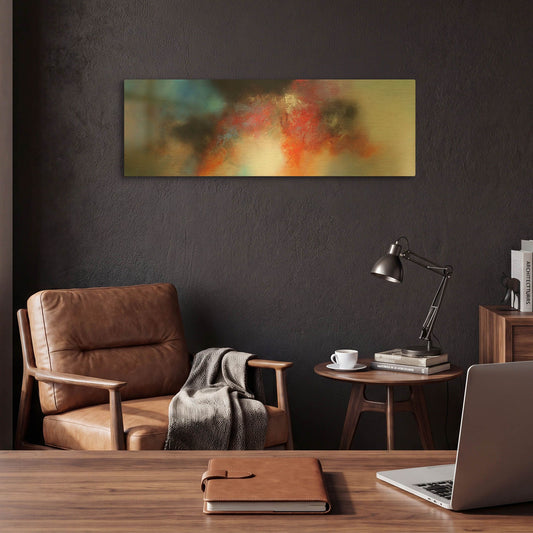 'A New Day' By Eelco Maan Gold Metal Wall Art