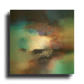 'Wind on water' By Eelco Maan Gold Metal Wall Art