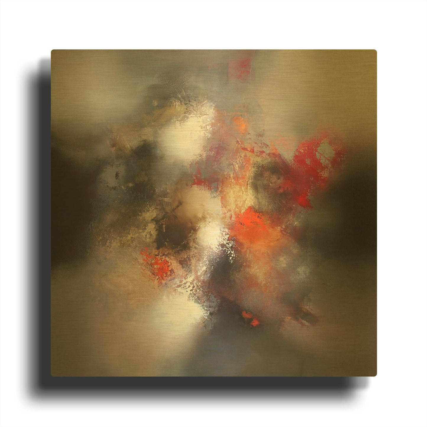 'Treasure' By Eelco Maan Gold Metal Wall Art