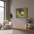'Summer dance' By Eelco Maan Gold Metal Wall Art