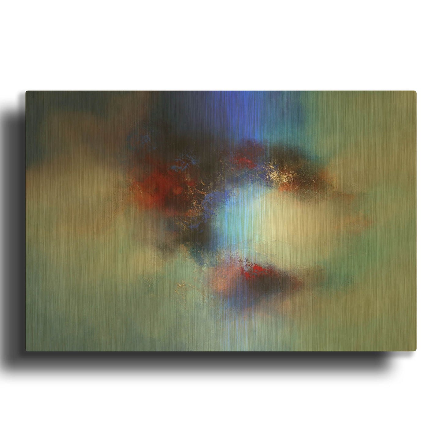 'Summer dance' By Eelco Maan Gold Metal Wall Art
